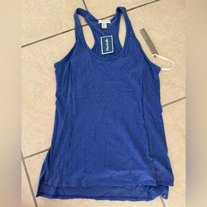 Kenar Blue Workout Racerback Tank M NWT